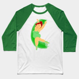 Ballet Girl Baseball T-Shirt